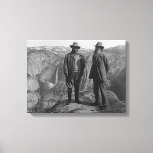 Toile Parc national de John Muir Teddy Roosevelt Yosemit