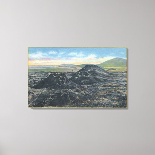 Toile Parc national de l'Idaho Grande ceinture de cratèr (Recto)