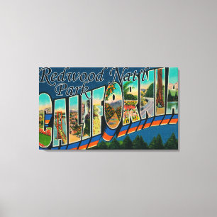 Toile Parc national de séquoia, la Californie