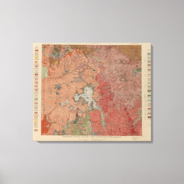 Toile Parc national de Yellowstone 2 (Recto)