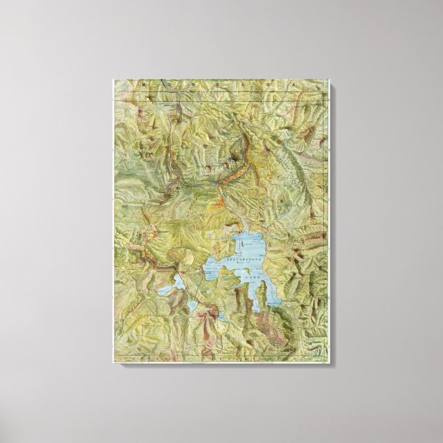 Toile Parc national de Yellowstone 3 (Recto)