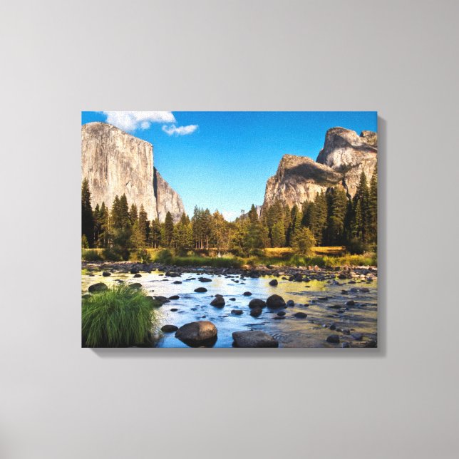 Toile Parc national de Yosemite, Californie (Recto)