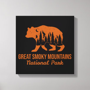 TOILE PARC NATIONAL DES GRANDES SMOKY MOUNTAINS