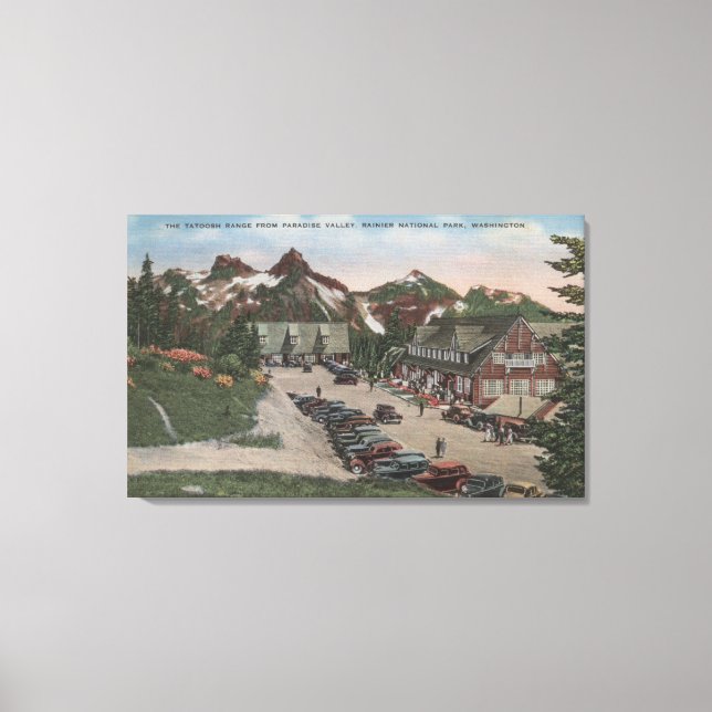 Toile Parc national Rainier - Tatoosh (Recto)