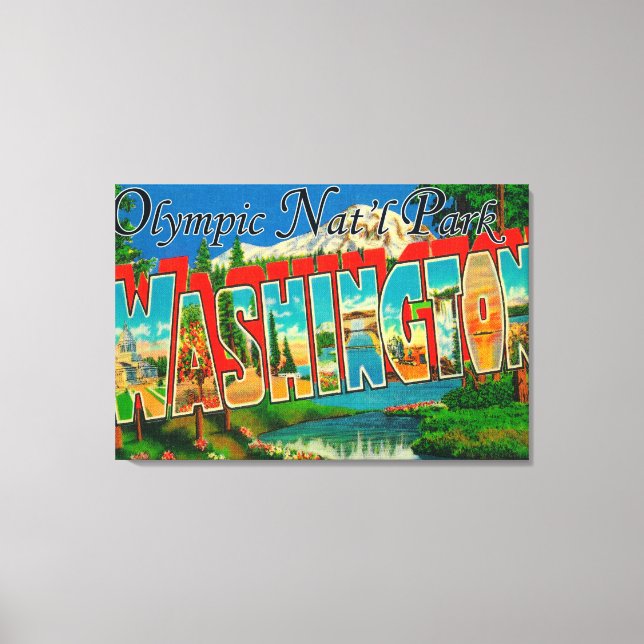 Toile Parc olympique Nat'l, Washington (Recto)
