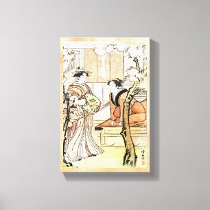 Toile parchemin vintage japonais Cool ukiyo-e