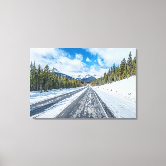 Toile Parcway des champs de glace (Recto)