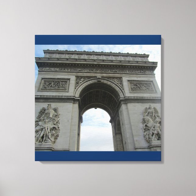Toile Paris - Arc D'Triomphe (Recto)