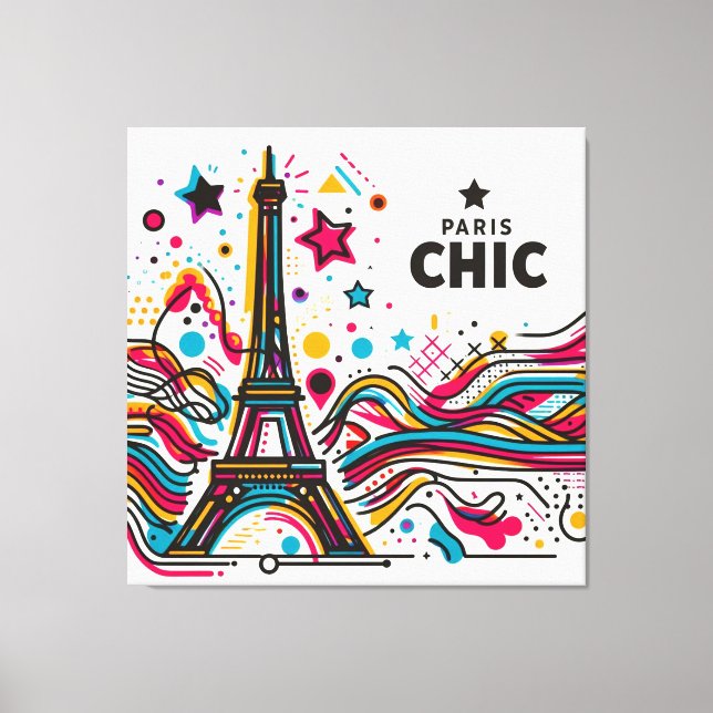 Toile Paris Chic Vibes #2 (Recto)