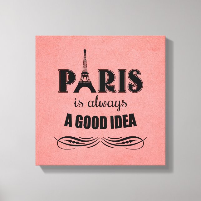 Toile Paris est toujours une bonne idée (Recto)