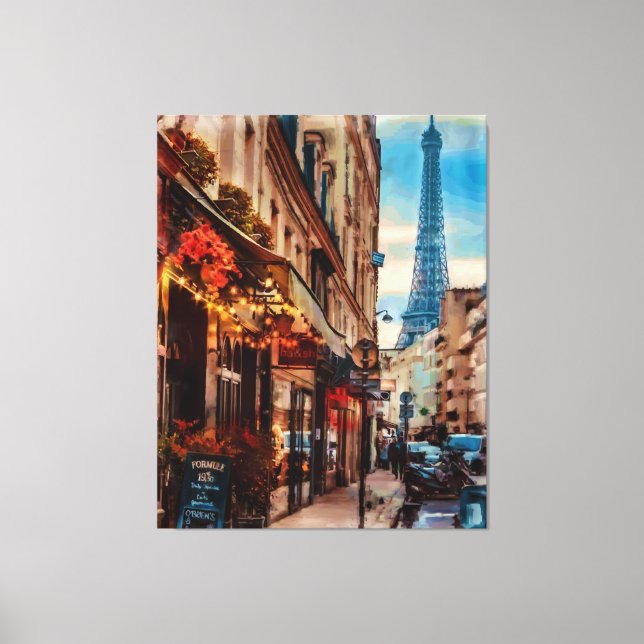Toile Paris France (Recto)