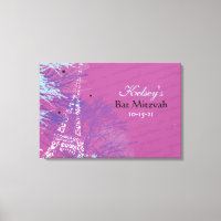 PARIS FRANCE FRANCE Bar Bat mitzvah Carte d'entrée