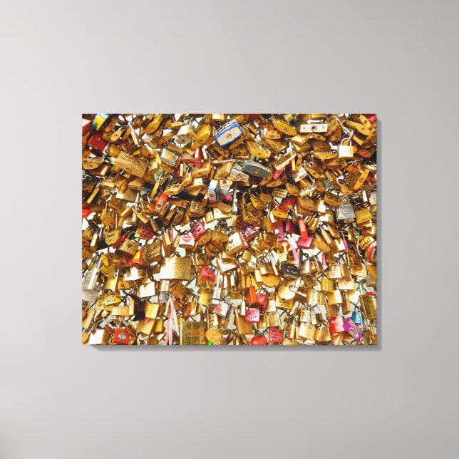 Toile Paris Love Padlocks 3 (Recto)