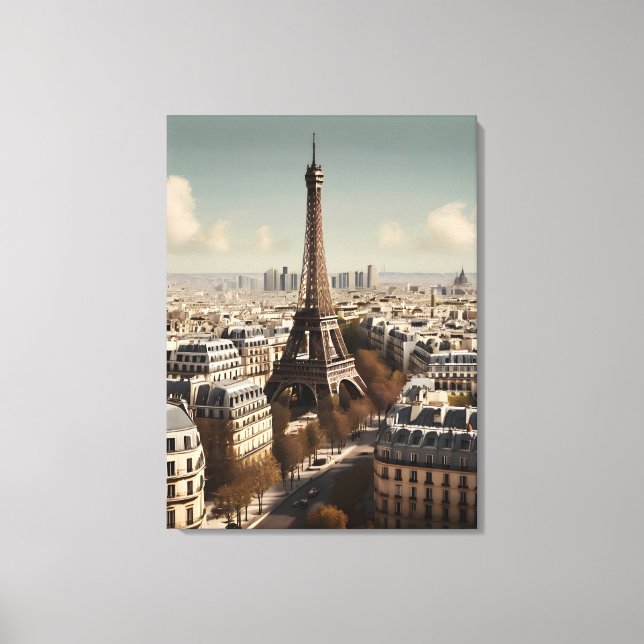 Toile Paris poster vintage (Recto)