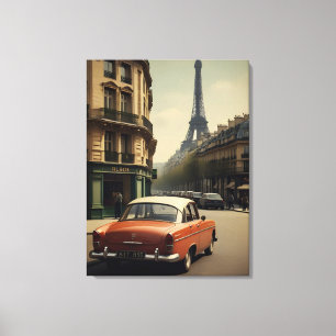 Toile Paris poster vintage