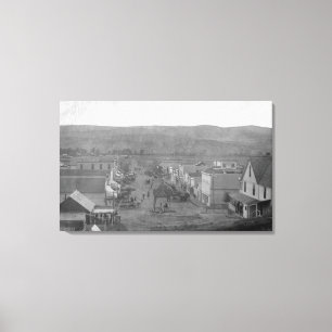 Toile Paris, vue de TexasAerial de TownParis, TX