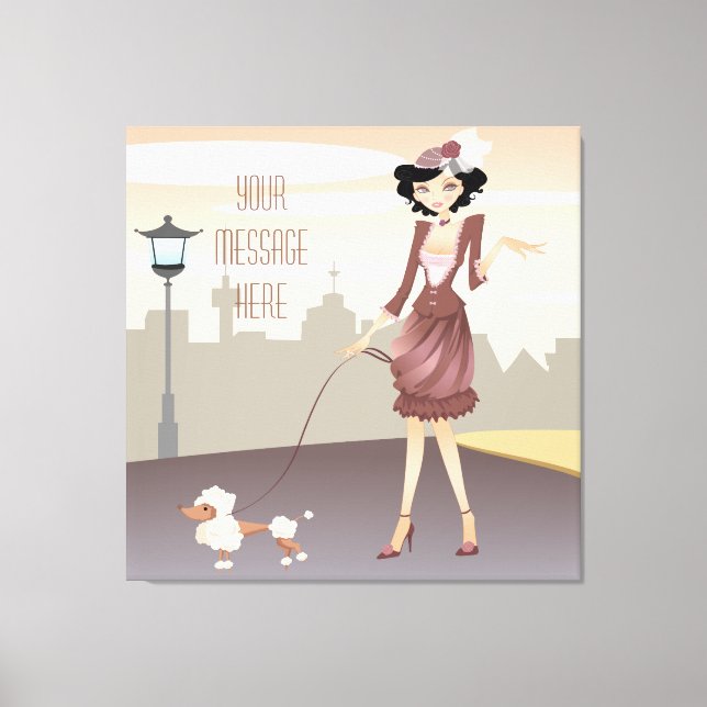 Toile Parisienne Enveloppée (Recto)