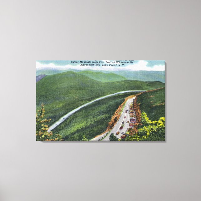 Toile Parking, Memorial Hwy, Esther Mt (Recto)