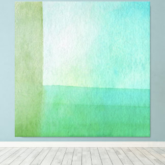 Toile Paroi de rêve Abstrait vert