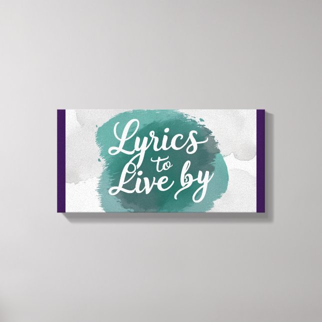 Toile Paroles pour vivre 2 (Recto)