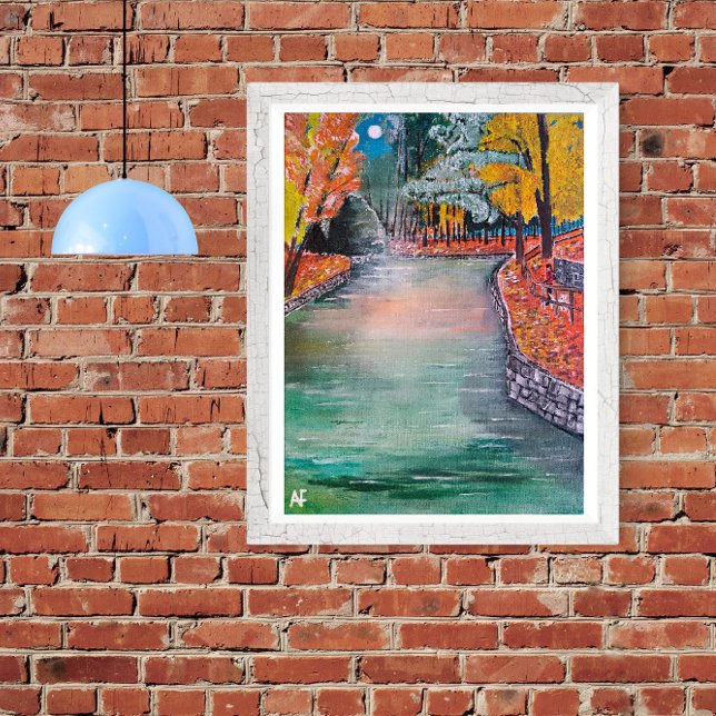 Toile Parque de San Vicente Peinture d'Alfred Fox (Not Actual Size)