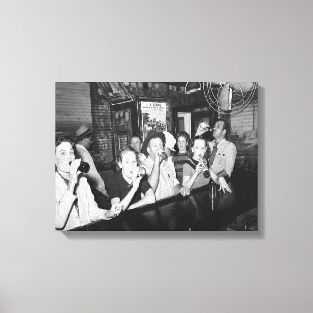 Toile Partie de fin d'interdiction (Recto)