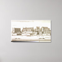 Partie de la ville de Westminster, 1647 (gravure)