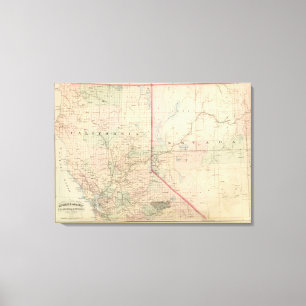 Toile Partie de nord de la Californie et du Nevada