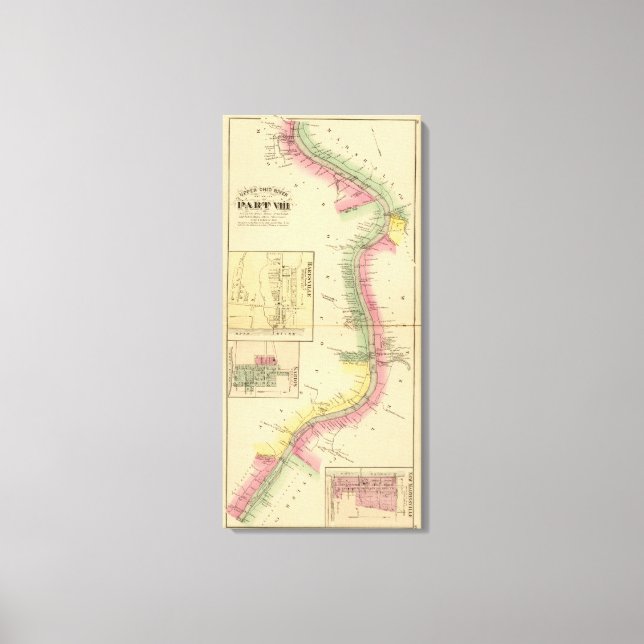Toile Partie supérieure de la rivière Ohio et de la vall (Recto)