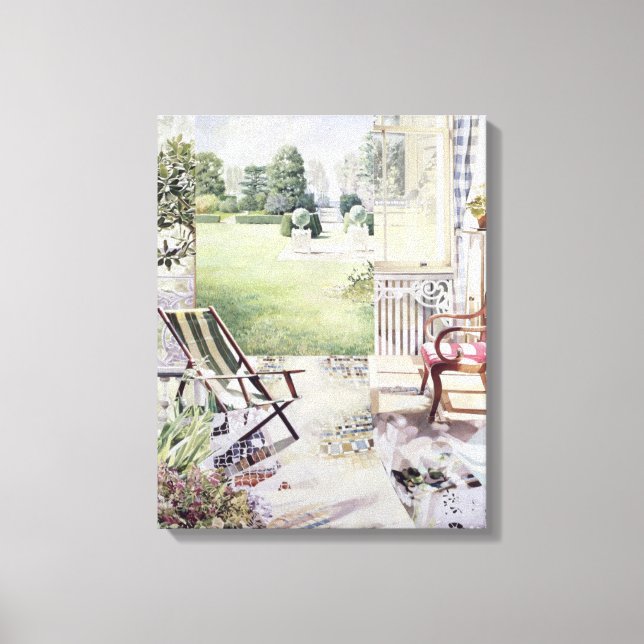 Toile Parties de Campagne 1988 (Recto)