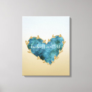 Toile Parties scintillant or Vert Turquoise Aqua Bleu Te