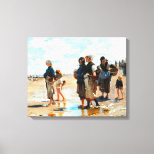 Toile Partir à la pêche par John Singer Sargent