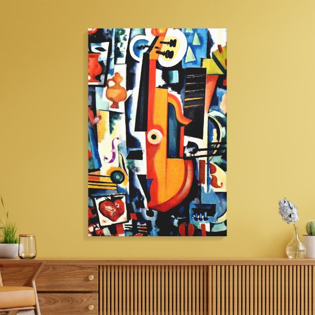 Toile Parto de Viola Bom Menage, Cubisme, (Insitu(Salon))