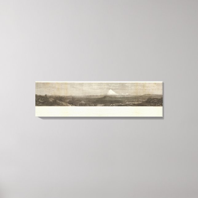 Toile Pas de versants de la Sierra Nevada (Recto)