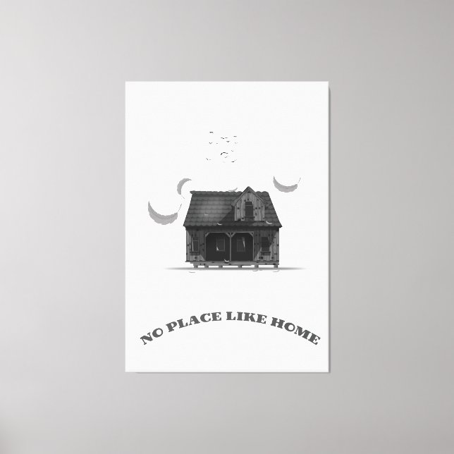 Toile Pas d'endroit comme la maison (Recto)