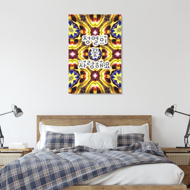Toile Passiflora Caerulea Motif (Insitu(Chambre))