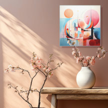 Pastel abstrait 1 de 4