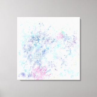 Toile Pastel Art Abstrait