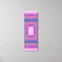 Pastel Neon Portail Kaleidoscope Mur Art
