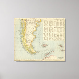 Toile Patagonia et l'Argentine