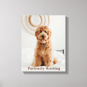 Toile Patiemment en attente