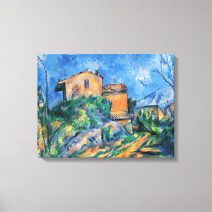 Toile Paul Cezanne "Maison Maria avec vue sur Château