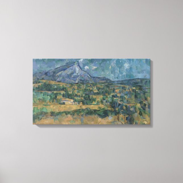 Toile Paul Cezanne | Mont Sainte-Victoire (Recto)