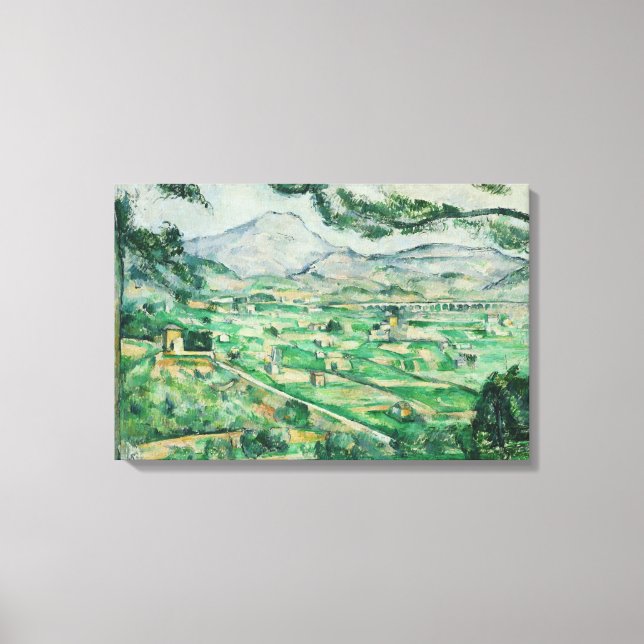 Toile Paul Cezanne - Mont Sainte-Victoire (Recto)