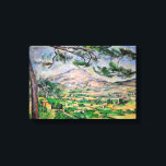 Toile Paul Cezanne - Mont Sainte-Victoire et Grand Pin<br><div class="desc">Mont Sainte-Victoire avec grand pin / Montagne Sainte-Victoire - Paul Cezanne,  Huile sur toile,  1885-1887</div>