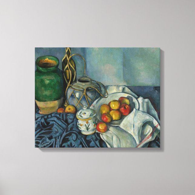 Toile Paul Cezanne - Nature morte aux pommes (Recto)