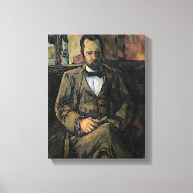 Toile Paul Cezanne | Portrait d'Ambroise Vollard, 1899 (Recto)