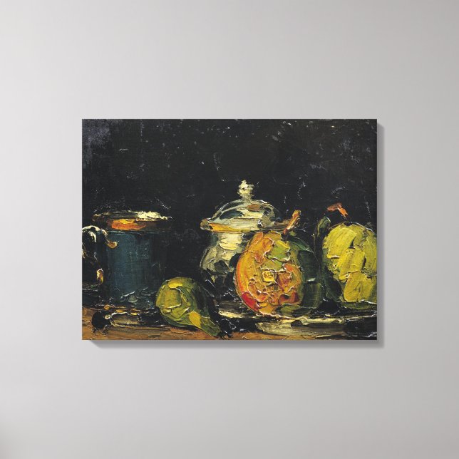 Toile Paul Cezanne | Still Life, c.1865 (Recto)