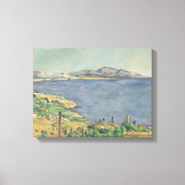 Toile Paul Cezanne | the Gulf of Marseille Lacs from L' (Recto)