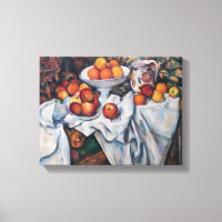 Paul Cezanne - Vie morte, Pommes et Oranges